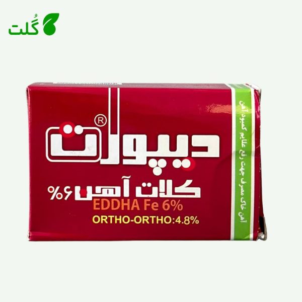 کود کلات آهن دیپورت ۶ درصد 50 گرمی آریا شیمی